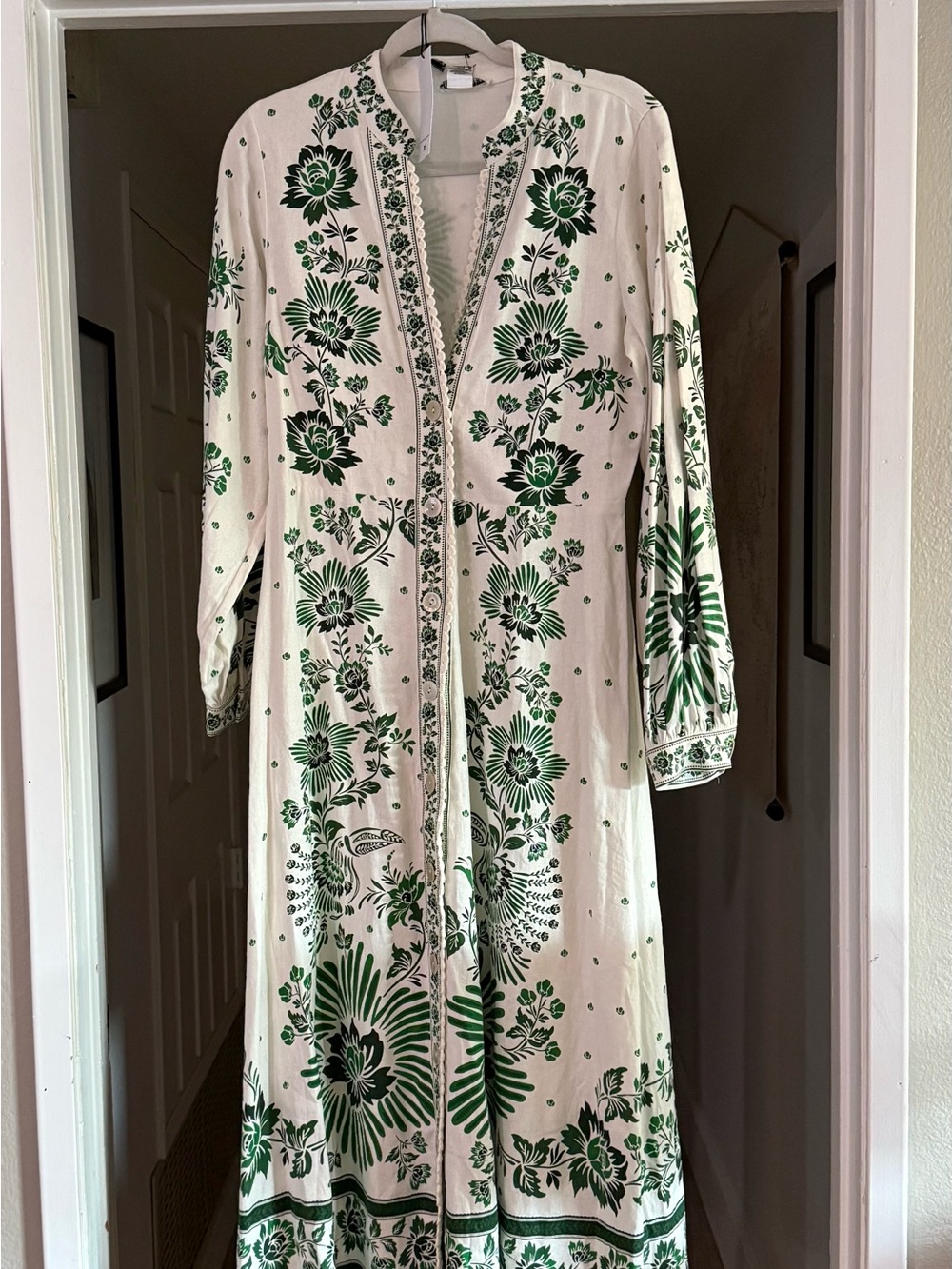 Christian Lacroix Floral Boho Midi Dress - Picture 3 of 9